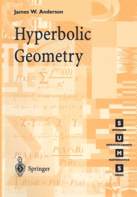 Omslagafbeelding: Hyperbolic Geometry 9781852331566