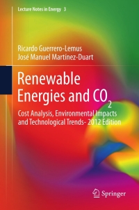 Imagen de portada: Renewable Energies and CO2 9781447143840