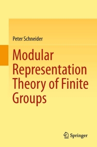 Cover image: Modular Representation Theory of Finite Groups 9781447148319