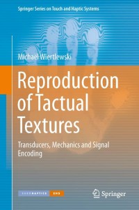 Titelbild: Reproduction of Tactual Textures 9781447148401
