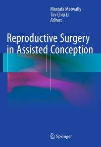 Imagen de portada: Reproductive Surgery in Assisted Conception 9781447149521