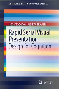 Cover image: Rapid Serial Visual Presentation 9781447150848