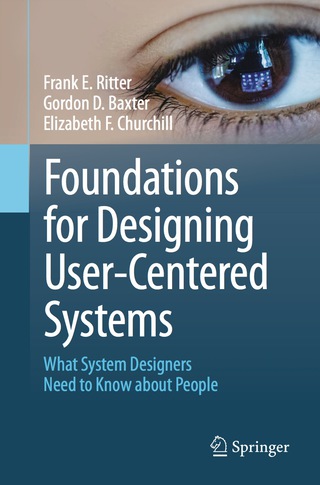 Cover image: Foundations for Designing User-Centered Systems 9781447151333