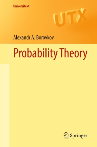 Imagen de portada: Probability Theory 9781447152002