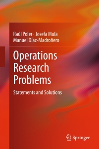 Imagen de portada: Operations Research Problems 9781447155768