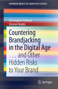 表紙画像: Countering Brandjacking in the Digital Age 9781447155799