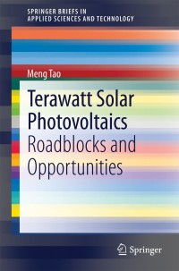 Imagen de portada: Terawatt Solar Photovoltaics 9781447156420