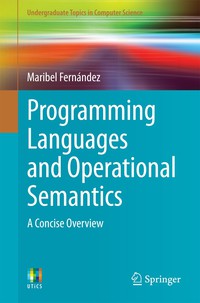 Cover image: Programming Languages and Operational Semantics 9781447163671