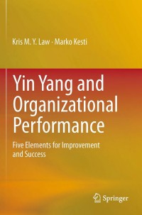Titelbild: Yin Yang and Organizational Performance 9781447163886