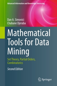 Imagen de portada: Mathematical Tools for Data Mining 2nd edition 9781447164067