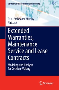 Cover image: Extended Warranties, Maintenance Service and Lease Contracts 9781447164395