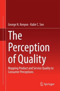 صورة الغلاف: The Perception of Quality 9781447166269