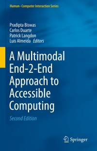 Omslagafbeelding: A Multimodal End-2-End Approach to Accessible Computing 2nd edition 9781447167075