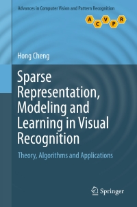 Imagen de portada: Sparse Representation, Modeling and Learning in Visual Recognition 9781447167136