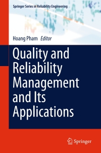 Cover image: Quality and Reliability Management and Its Applications 9781447167761