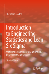 Cover image: Introduction to Engineering Statistics and Lean Six Sigma 3rd edition 9781447174196