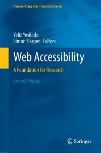 Imagen de portada: Web Accessibility 2nd edition 9781447174394