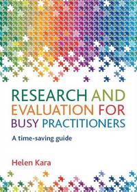 Cover image: Research and evaluation for busy practitioners 1st edition 9781447301158