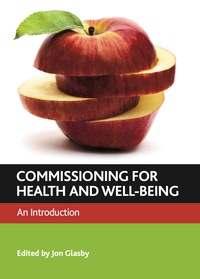 Imagen de portada: Commissioning for health and well-being 1st edition