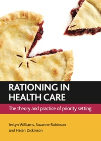 Imagen de portada: Rationing in health care 1st edition