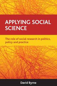 Cover image: Applying social science 1st edition 9781847424501