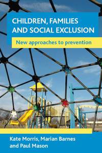 Cover image: Children, families and social exclusion 1st edition 9781861349651