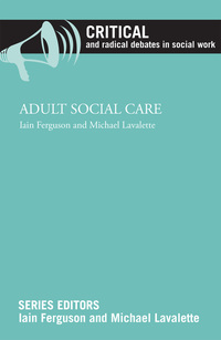 Omslagafbeelding: Adult social care 1st edition 9781447316169