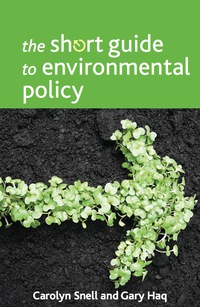 Imagen de portada: The short guide to environmental policy 1st edition