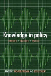 Cover image: Knowledge in policy 1st edition 9781447309994