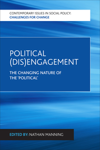 Imagen de portada: Political (dis)engagement 1st edition 9781447317012