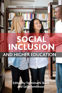 Cover image: Social inclusion and higher education 1st edition 9781447316213