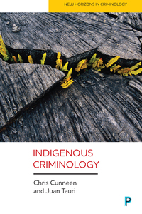 Titelbild: Indigenous criminology 9781447321750