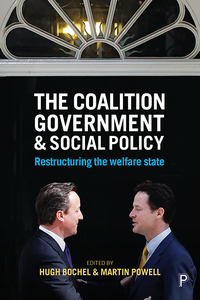 Cover image: The coalition government and social policy 9781447324577