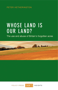Cover image: Whose land is our land? 9781447325321