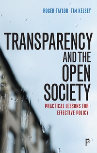 Imagen de portada: Transparency and the open society 9781447325369