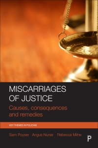 Imagen de portada: Miscarriages of Justice 1st edition 9781447327431