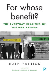 Cover image: For Whose Benefit? 1st edition 9781447333463