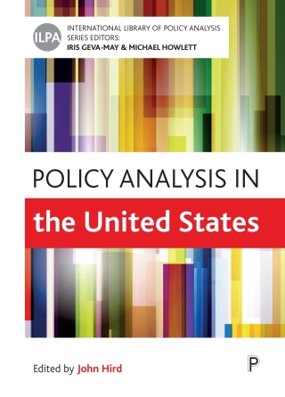 Cover image: Policy Analysis in the United States 1st edition 9781447333821