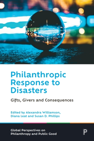 Cover image: Philanthropic Response to Disasters 1st edition 9781447362531