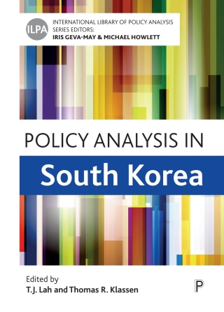 Cover image: Policy Analysis in South Korea 1st edition 9781447362579