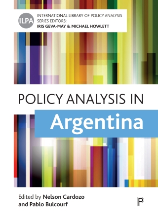 Cover image: Policy Analysis in Argentina 1st edition 9781447364900