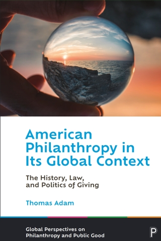 Imagen de portada: American Philanthropy in Its Global Context 1st edition 9781447367505