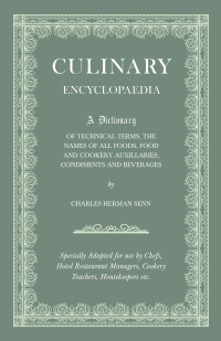 Imagen de portada: Culinary Encyclopaedia 9781444686630
