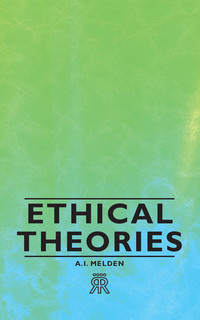 Imagen de portada: Ethical Theories 9781406703863