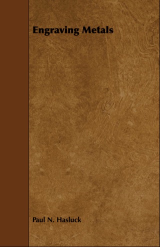 Cover image: Engraving Metals 9781443773133