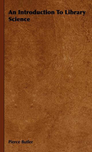 Cover image: An Introduction to Library Science 9781443722988