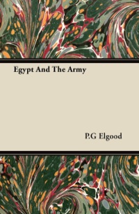 Cover image: Egypt And The Army 9781406733020