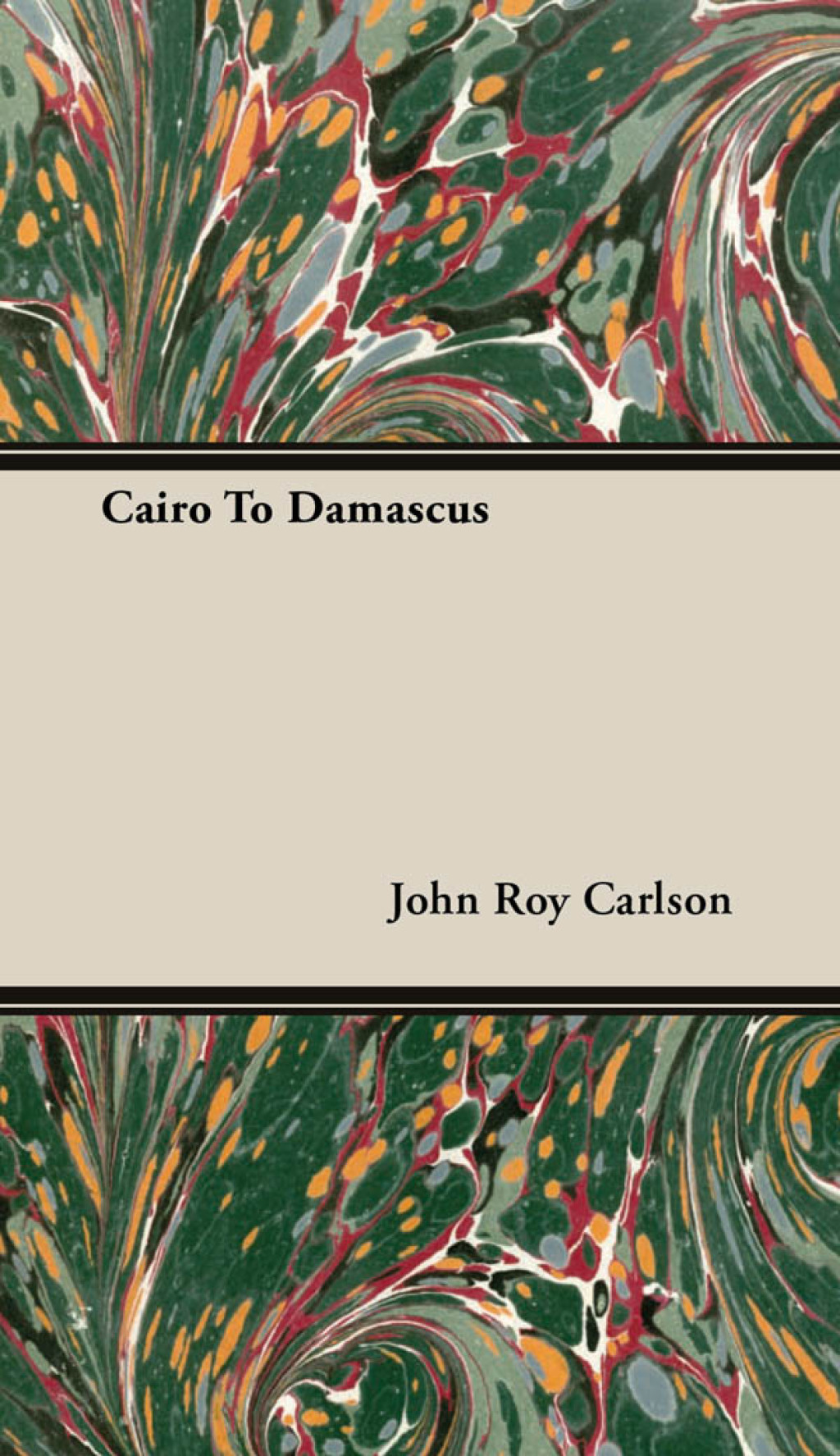 Cairo to Damascus