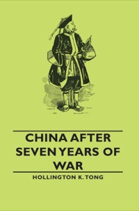 صورة الغلاف: China After Seven Years of War 9781443729123
