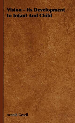 Cover image: Vision - Its Development in Infant and Child 9781443731720